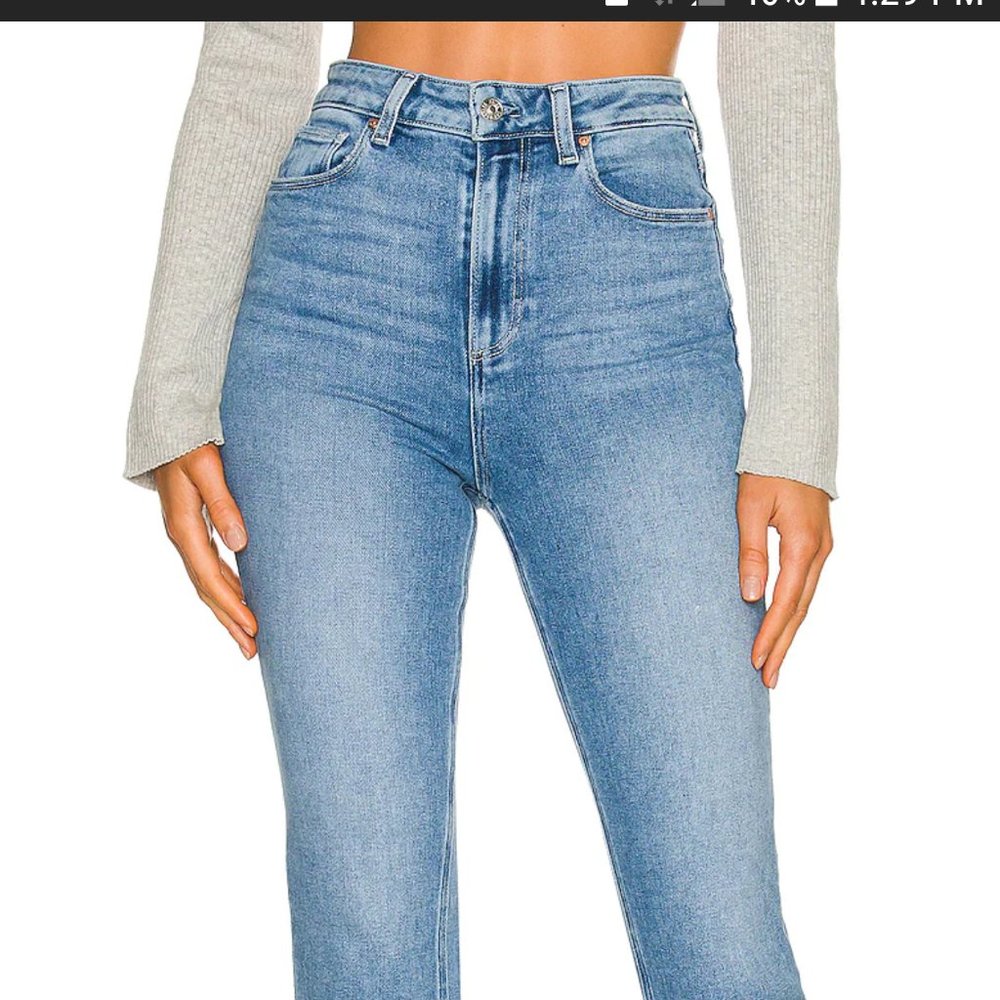 Paige Verdugo Gracela  Destroyed Hem jeans NWT size 31